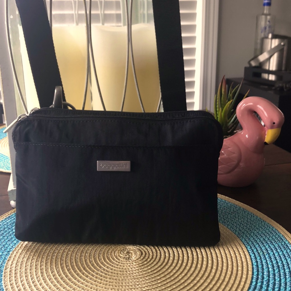 Baggallini Black Crossbody Bag, Bundle and SAVE